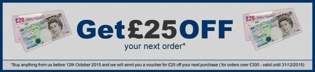 Get £25 Off Your Next Order at Just Lawnmowers