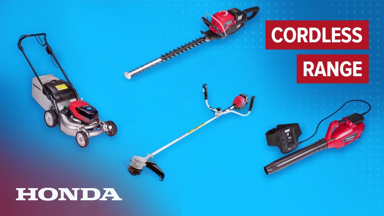 The benefits of cordless garden machinery