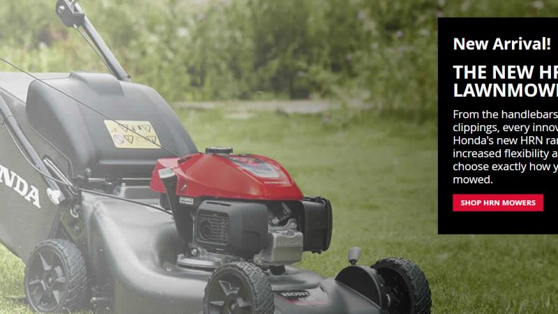 Honda HRN Lawn Mowers – You’re Perfect Partner in the garden this summer!