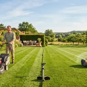 The Smart Approach: Dual Use (combining robots and traditional lawnmowers for the best of both worlds)