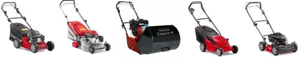 Mountfield lawnmower range