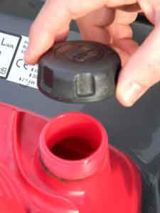Make sure the fuel in your mower is fresh