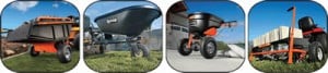 Agri-Fab Garden Tractor Towed Accessories