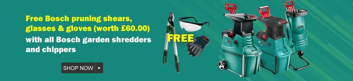 Bosch shredders banner