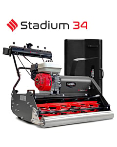 Cobra Fortis Stadium 34 Sports Self-Propelled Cylinder Lawn Mower (Honda Engine)