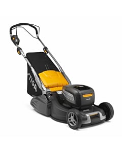 Stiga Twinclip 950e VR Cordless Rear-Roller Lawn Mower Kit (Inc Batteries & Charger)