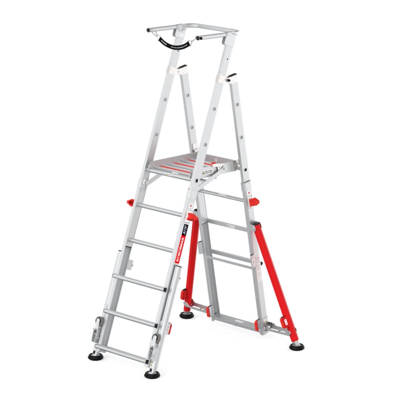 Henchman All Terrain Telescopic Platform (5 Steps, 4 Adjustable Legs)