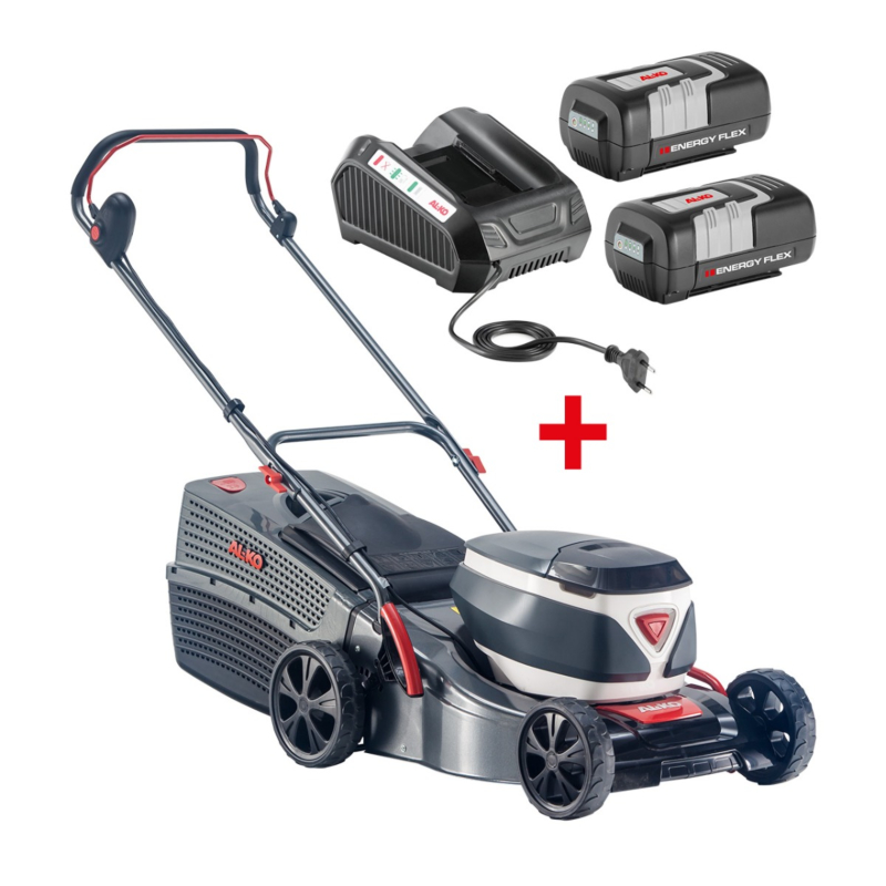 AL-KO 36V Energy Flex 42.2 Li Cordless Lawnmower with batteries/charger
