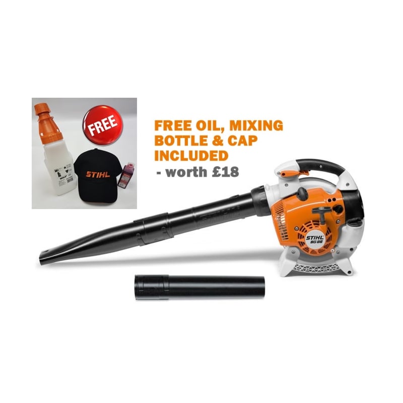 Stihl BG 86 Petrol Leaf Blower with free accessories
