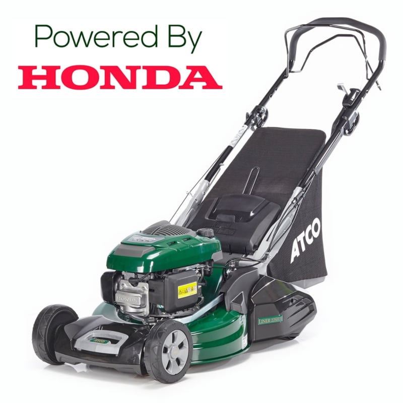 Atco Liner 22SH V Variable Speed Petrol Self-Propelled Rear-Roller Lawn Mower (Honda Engine) 