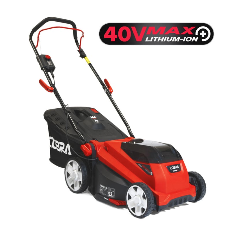 Cobra MX3440VX MAX+ 40v Cordless Lawn Mower Kit (Inc 2.5ah Battery & Charger)