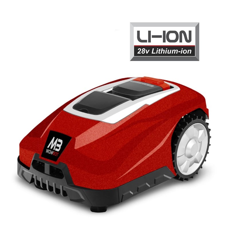 Cobra MOWBOT1200MR Robotic Lawn Mower (Metallic Red)