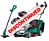 Bosch Rotak 43LI Ergoflex Lawn Mower WITH Free Bosch ART26 Trimmer