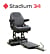 Cobra Fortis Trailed Seat for Stadium 34 Models