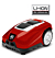 Cobra MOWBOT1200MR Robotic Lawn Mower (Metallic Red)