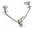 92cm / 102cm / 122cm Lawn Tractor Tow Hitch (299900006/0)