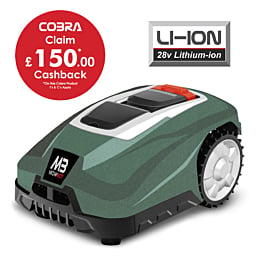 Cobra MOWBOT1200 Robotic Lawn Mower (Metallic Green)