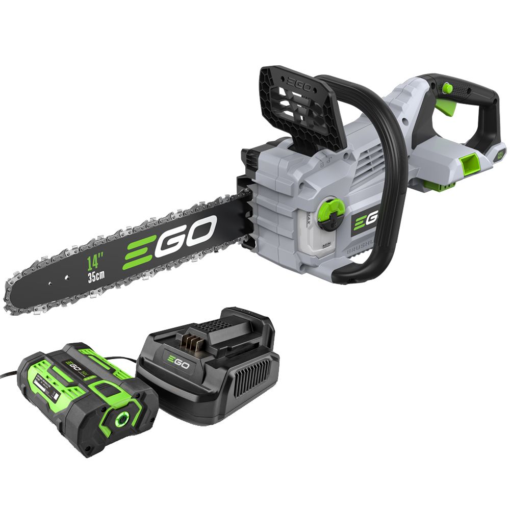 EGO Power+ CS1411E 56V 35cm Cordless Chainsaw Kit (Inc Battery & Charger)