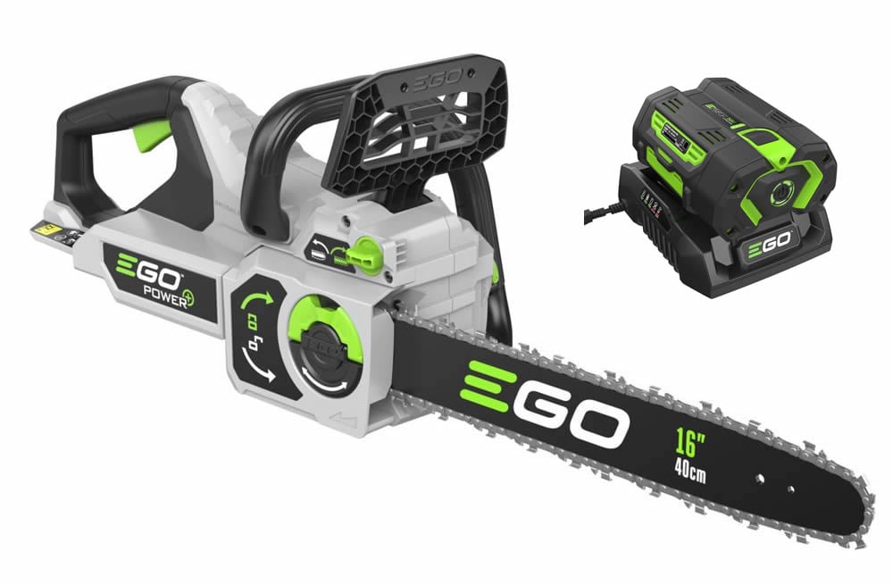 EGO Power+ CS1614E Power+ 56V Cordless Chainsaw Kit (Inc Battery & Charger)