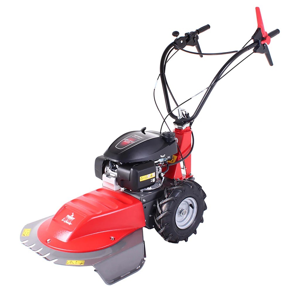 Oleo-Mac DEB 528H Professional Petrol Wheeled Brush Cutter at Just Lawnmowers