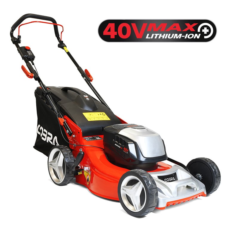 Cobra MX4140VX MAX+ 40v Cordless Lawn Mower Kit (Inc 4ah Battery & Charger)