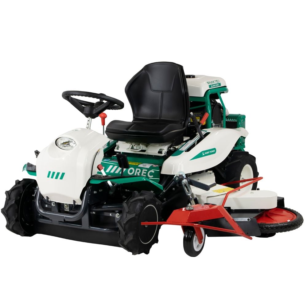 Orec Rabbit RMK151 Ride On Brush Cutter with Retractable Wing at Just Lawnmowers