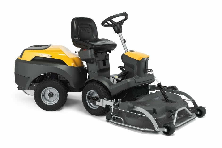 Stiga Park 500 2WD Front Deck Ride On Lawn Mower + Combi 95Q Plus Deck (95cm) from Just Lawnmowers