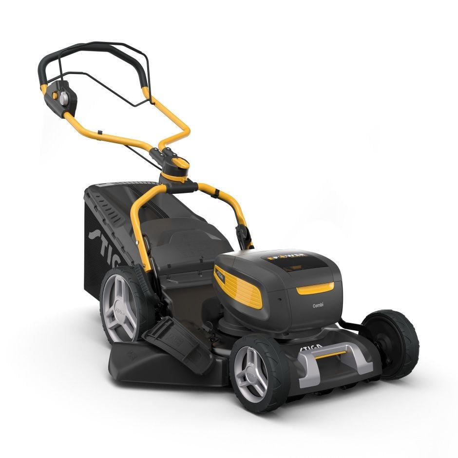 Stiga Combi 753e V Cordless Lawn Mower Kit (Inc Battery + Charger)