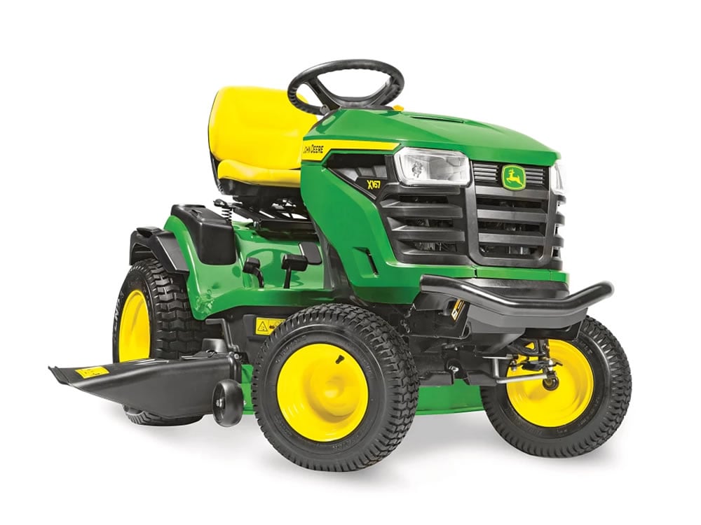 John Deere X167 Side-Discharge Garden Tractor (with 48