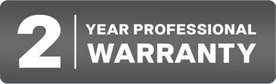 2 year warranty