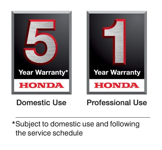 5 year warranty