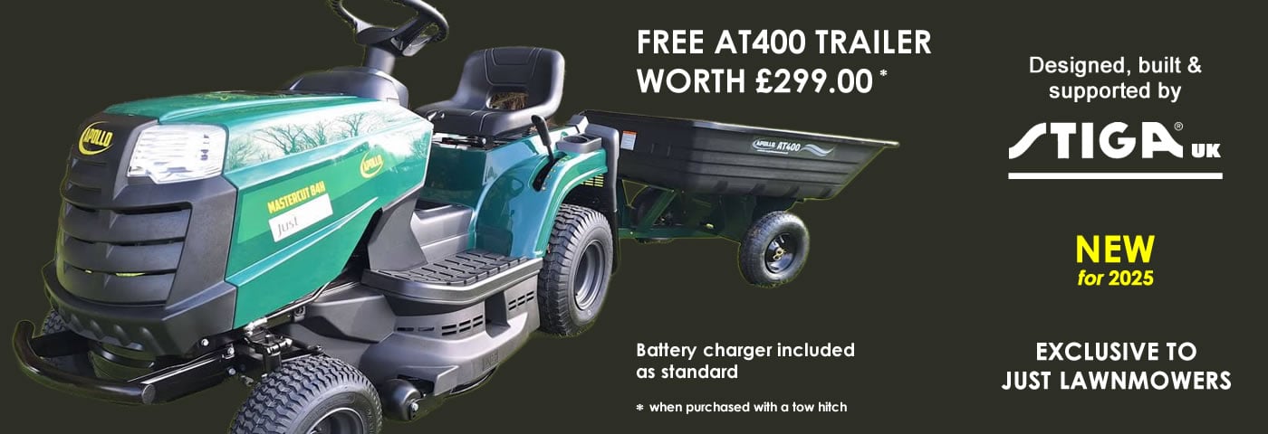 Apollo Mastercut 84H Lawn Tractor Offer Banner