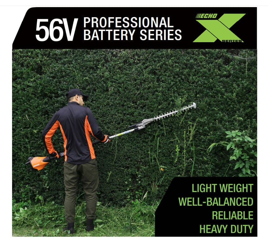 Echo DHCAS-2600HD 56v Short Reach Cordless Hedge Trimmer
