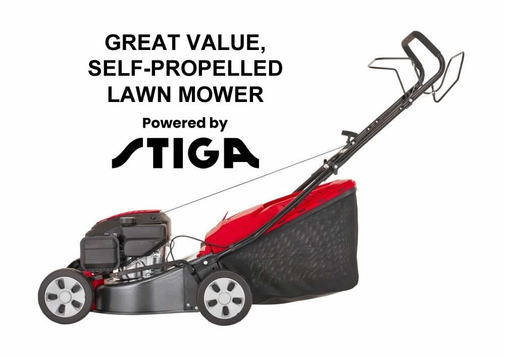 SP42 Self-Propelled Petrol Lawn Mower by Mountfield 