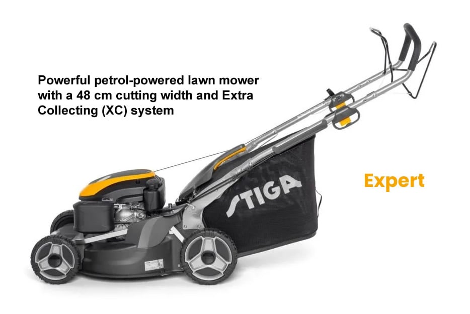 Stiga BL 980 R petrol powered leaf blower 