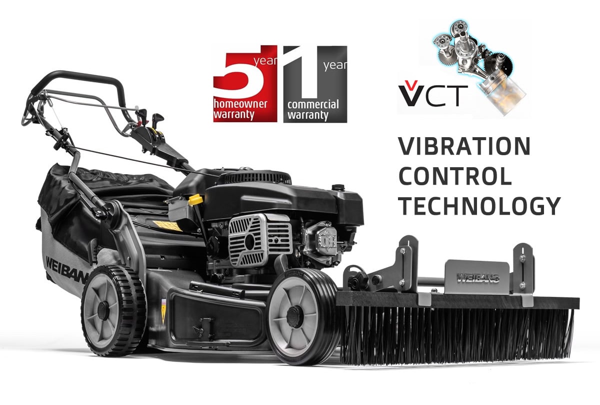Virtue 77 TBO 4-in-1 Variable Speed Twin Blade Lawn Mower