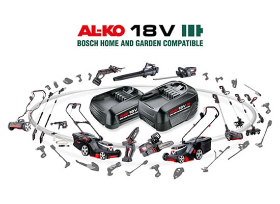 AL-KO 18V Bosch Home and Garden Compatible Tools