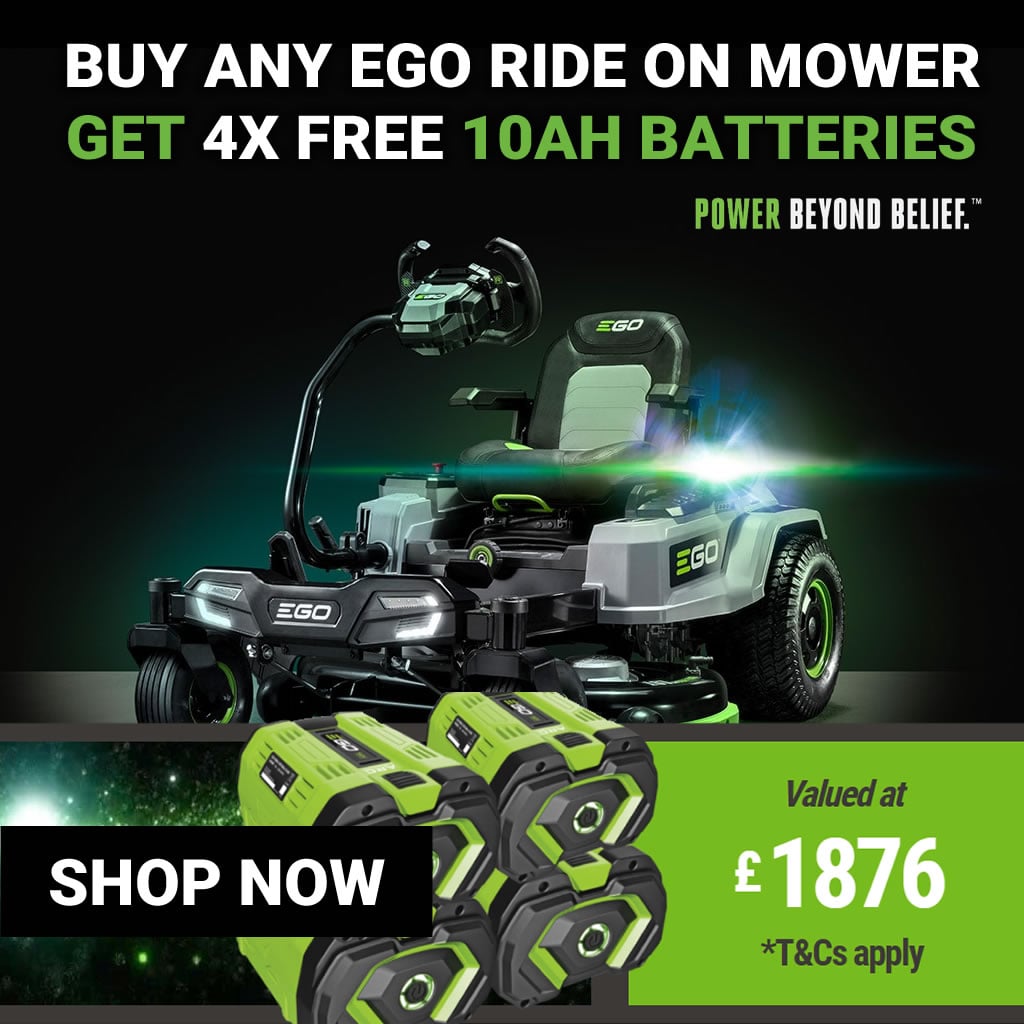 Ego Power+ Battery Ride On Mowers Offer