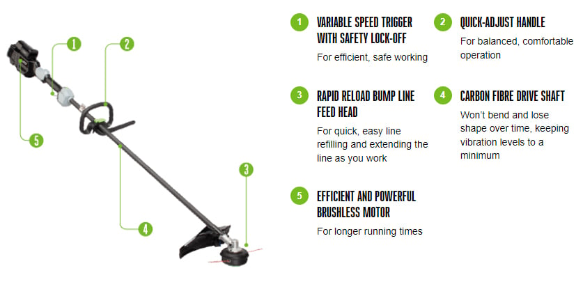 STX4500 PRO X Cordless Brush Cutter (Power Unit) by EGO Power+