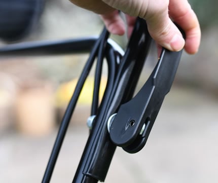 Easy-Fold Ergonomic Handles