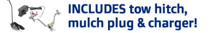 Included with Stiga tractors