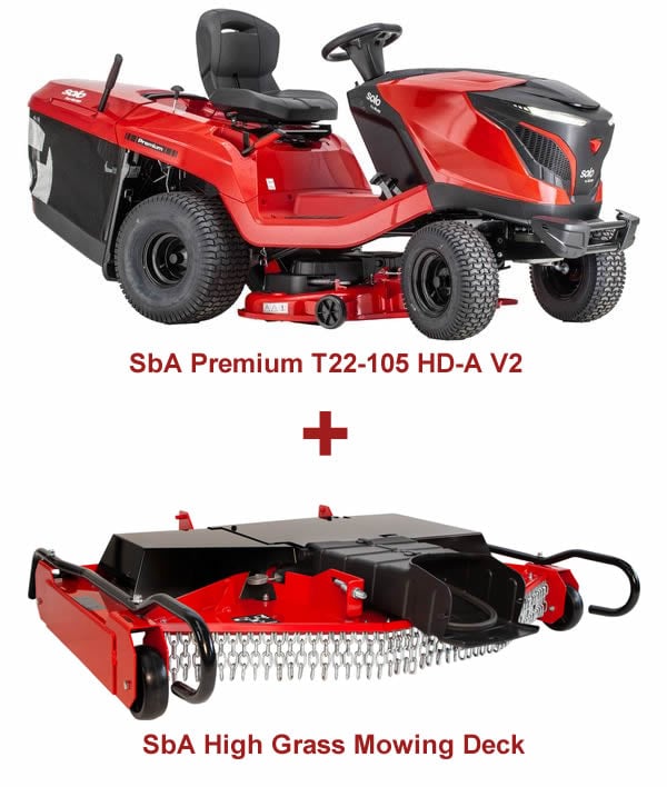 AL-KO T18-95 HD V2 Premium Rear Collect Lawn Tractor