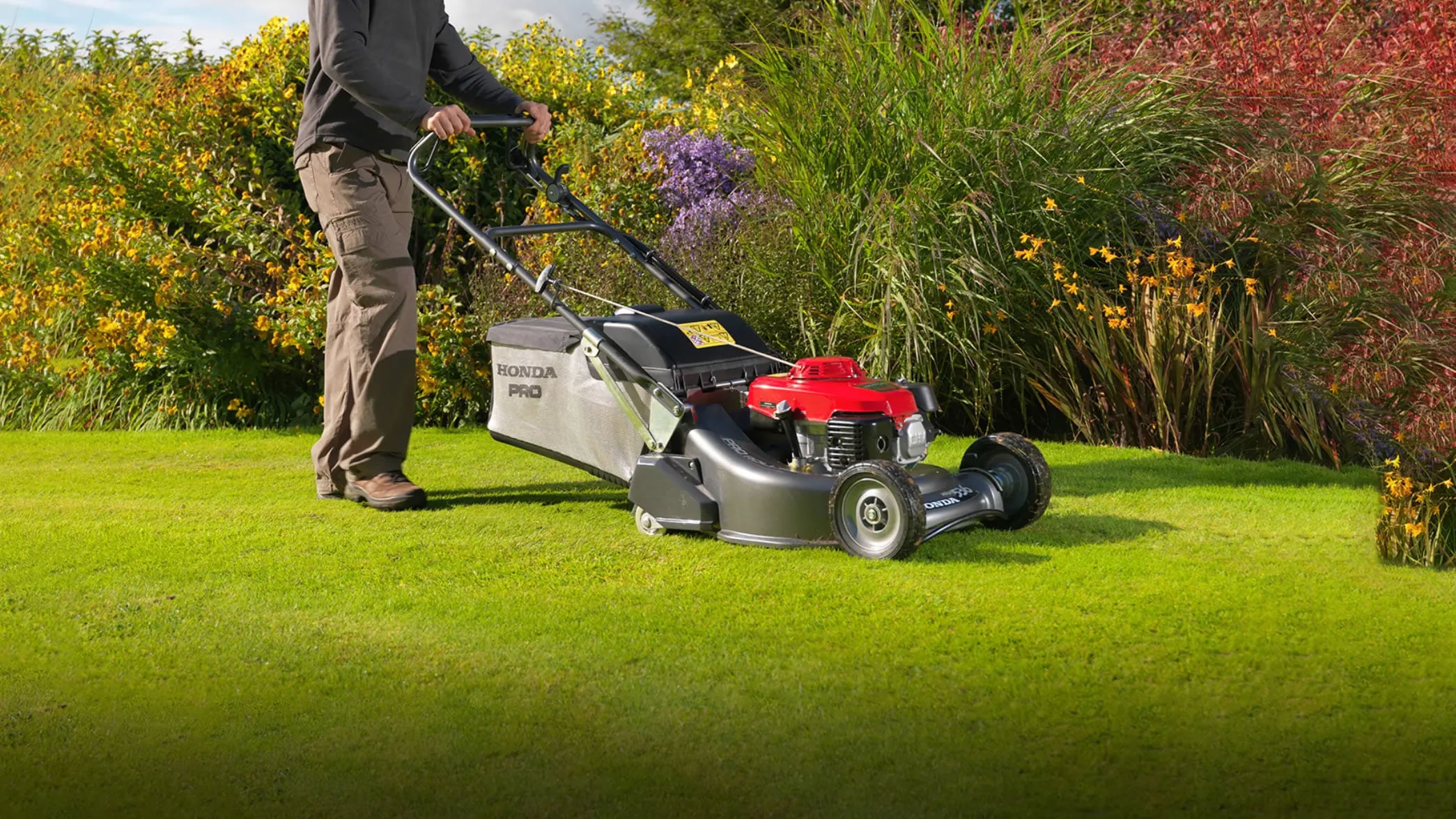 Honda HRD Lawn Mowers Banner