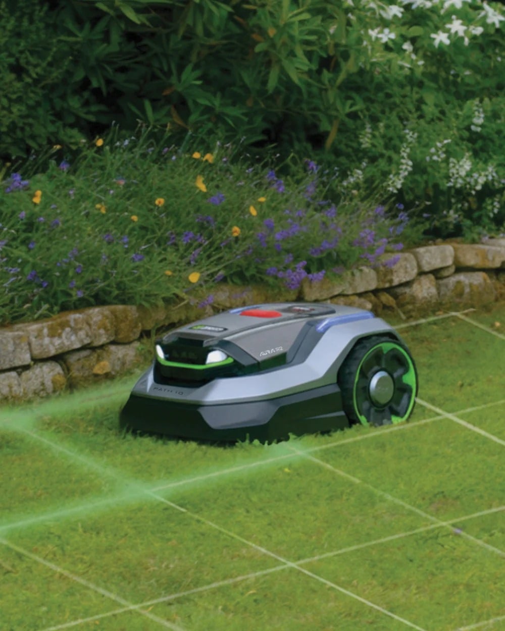 VIO Visual Inertial Odometry (VIO) helps AURA-R2 stay on track even in tricky spots - under a shady tree or in a narrow passage. It stays focused and on course, allowing you to set it and forget it.