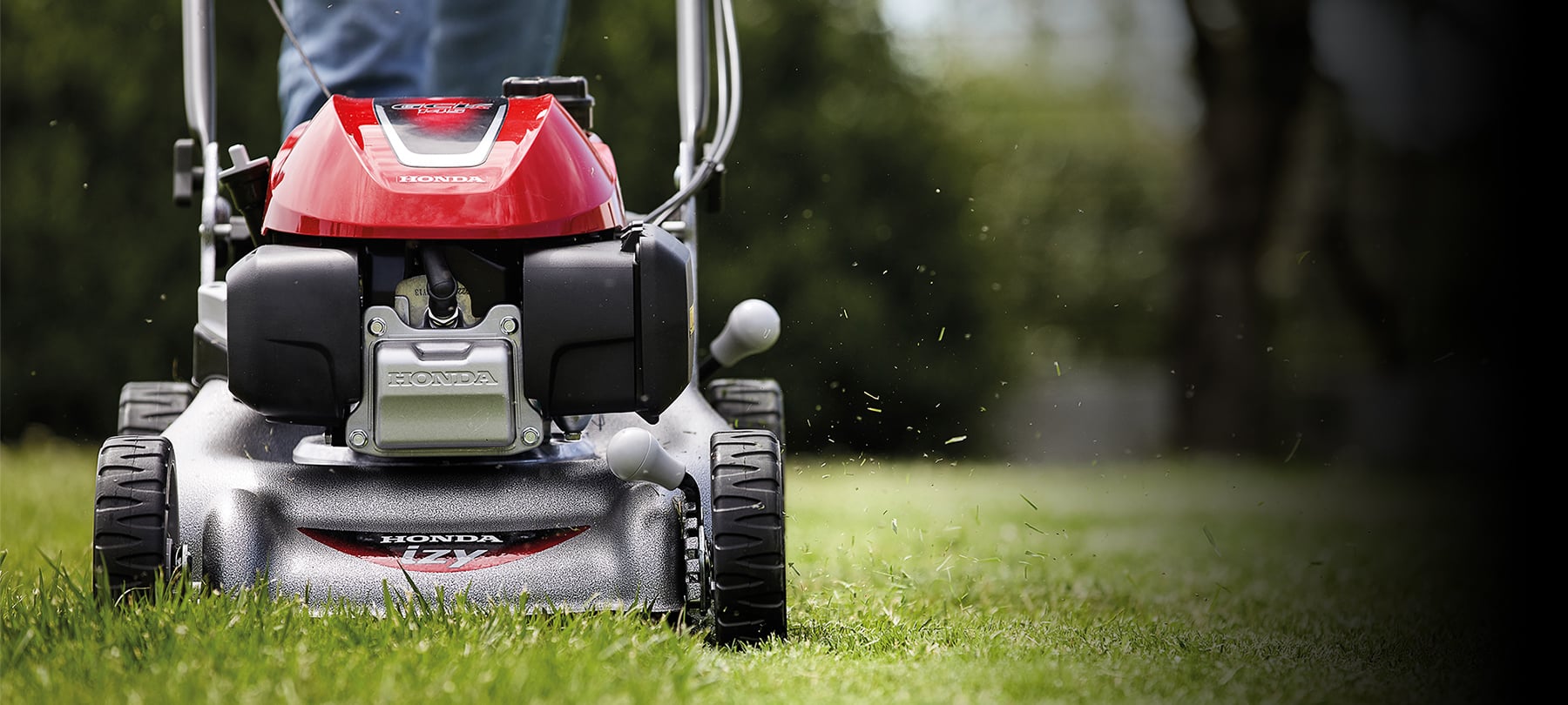 Honda Izy Lawn Mowers Banner