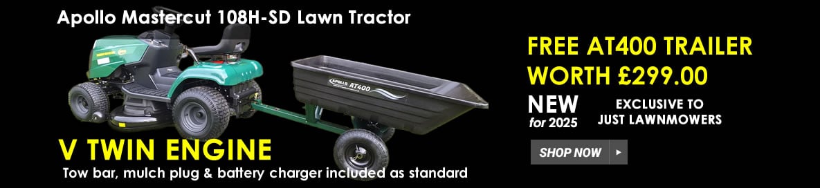 Apollo lawn tractor banner