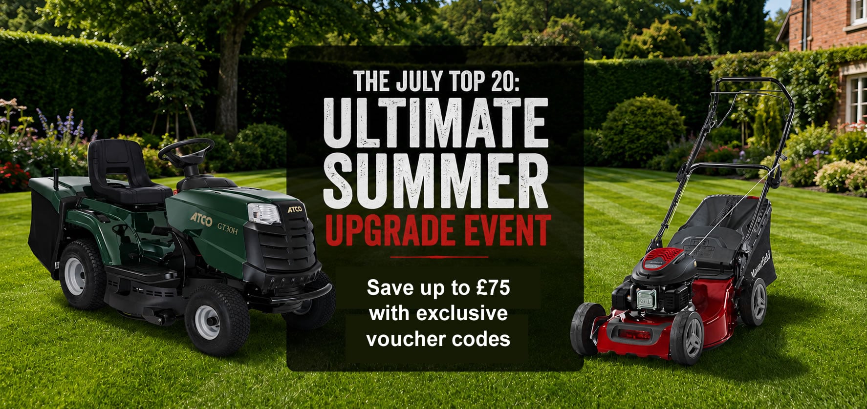 The July Top 20 Summer Upgrade Event
