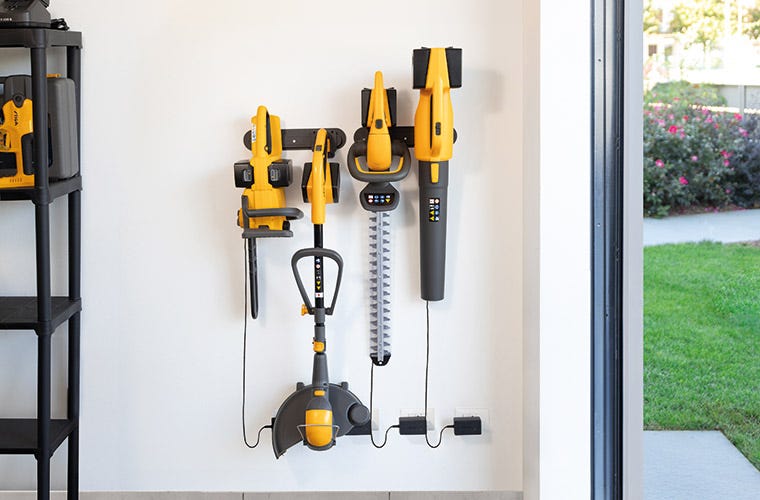 On-wall storage