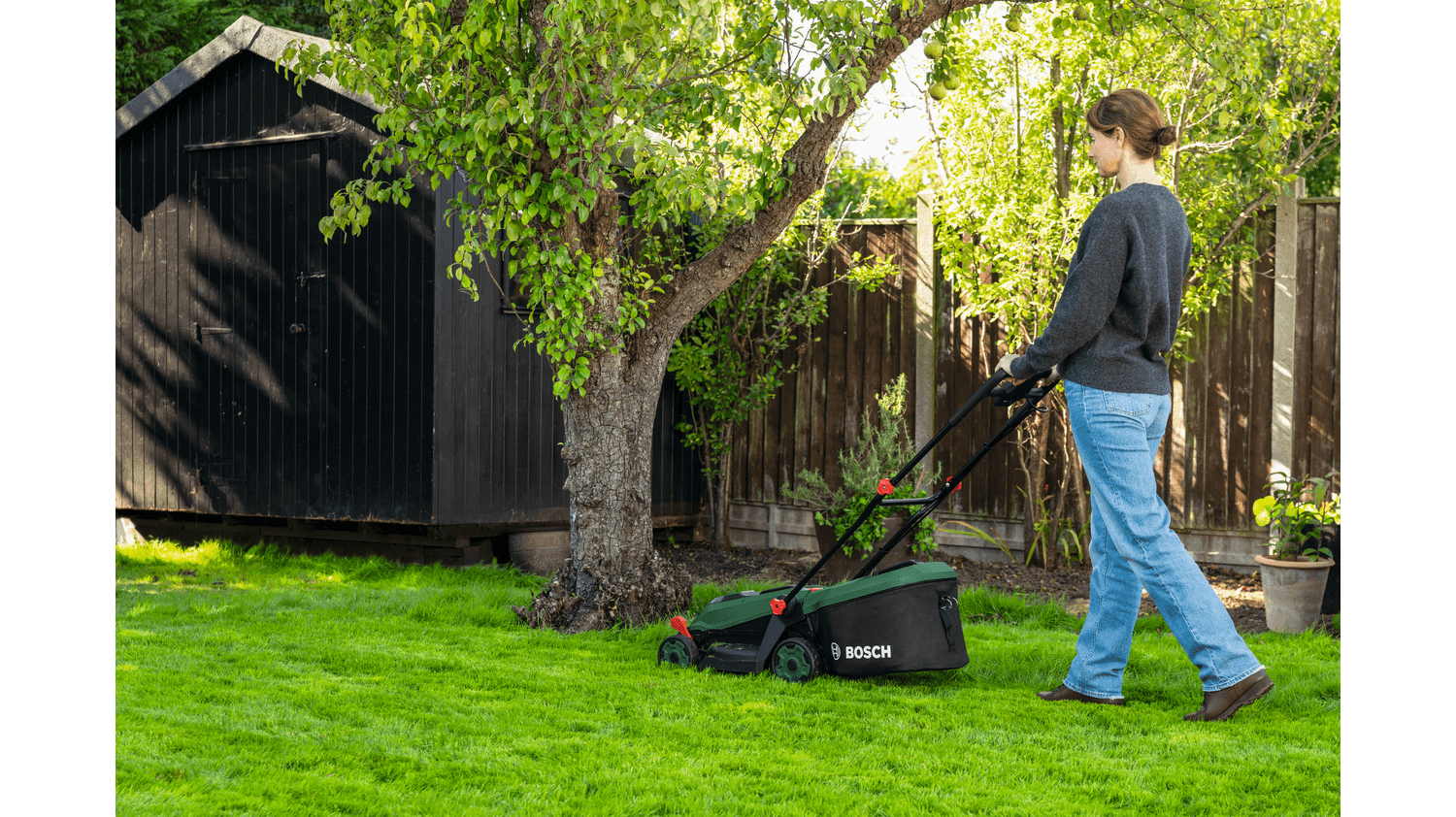 Designed especially for managing small to medium-sized lawns