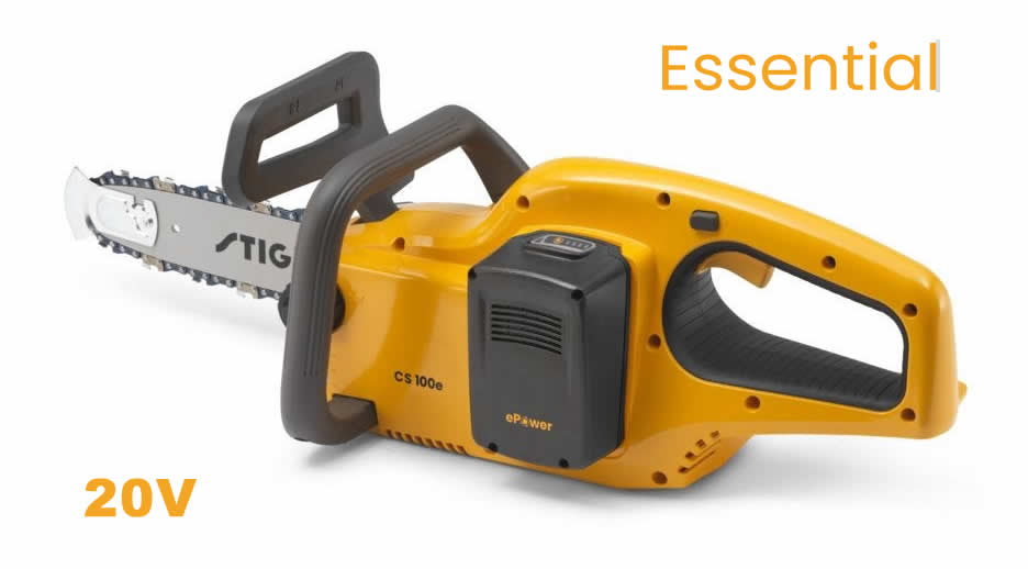CS 100e Kit (10)" Cordless Chainsaw by STIGA CS 100e Kit (10)" Cordless Chainsaw by STIGA